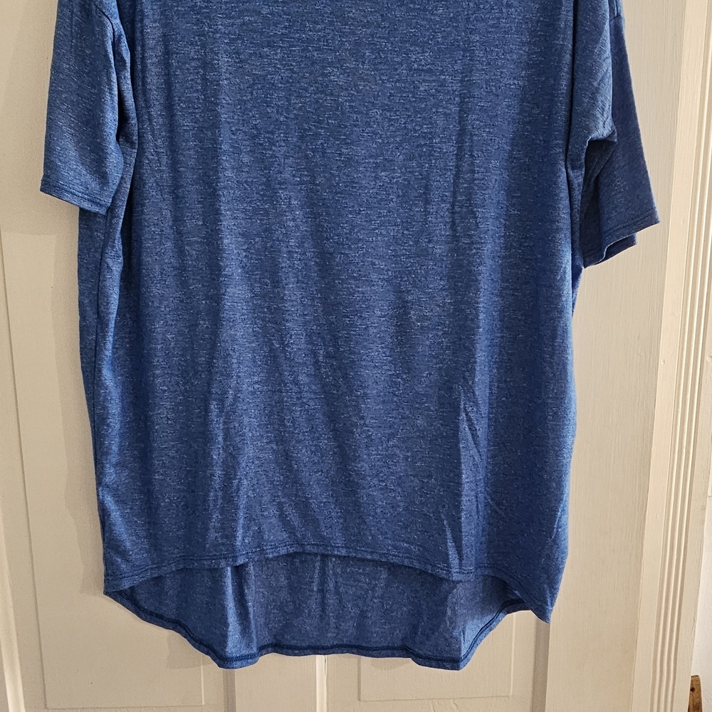 LuLaRoe Blue Short Sleeve Tee